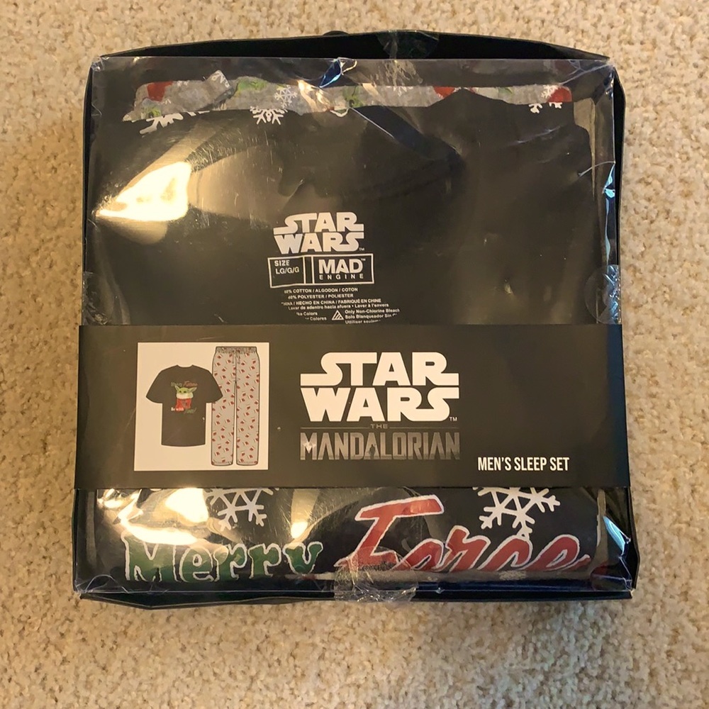 Star Wars The Mandalorian Men’s Sleep Set